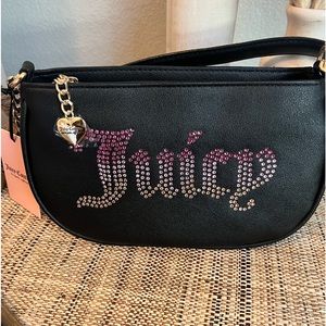 Juicy couture black be classic shoulder bag
